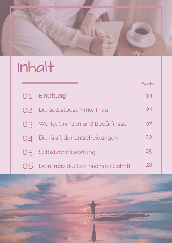 Inhaltsverzeichnis Workbook